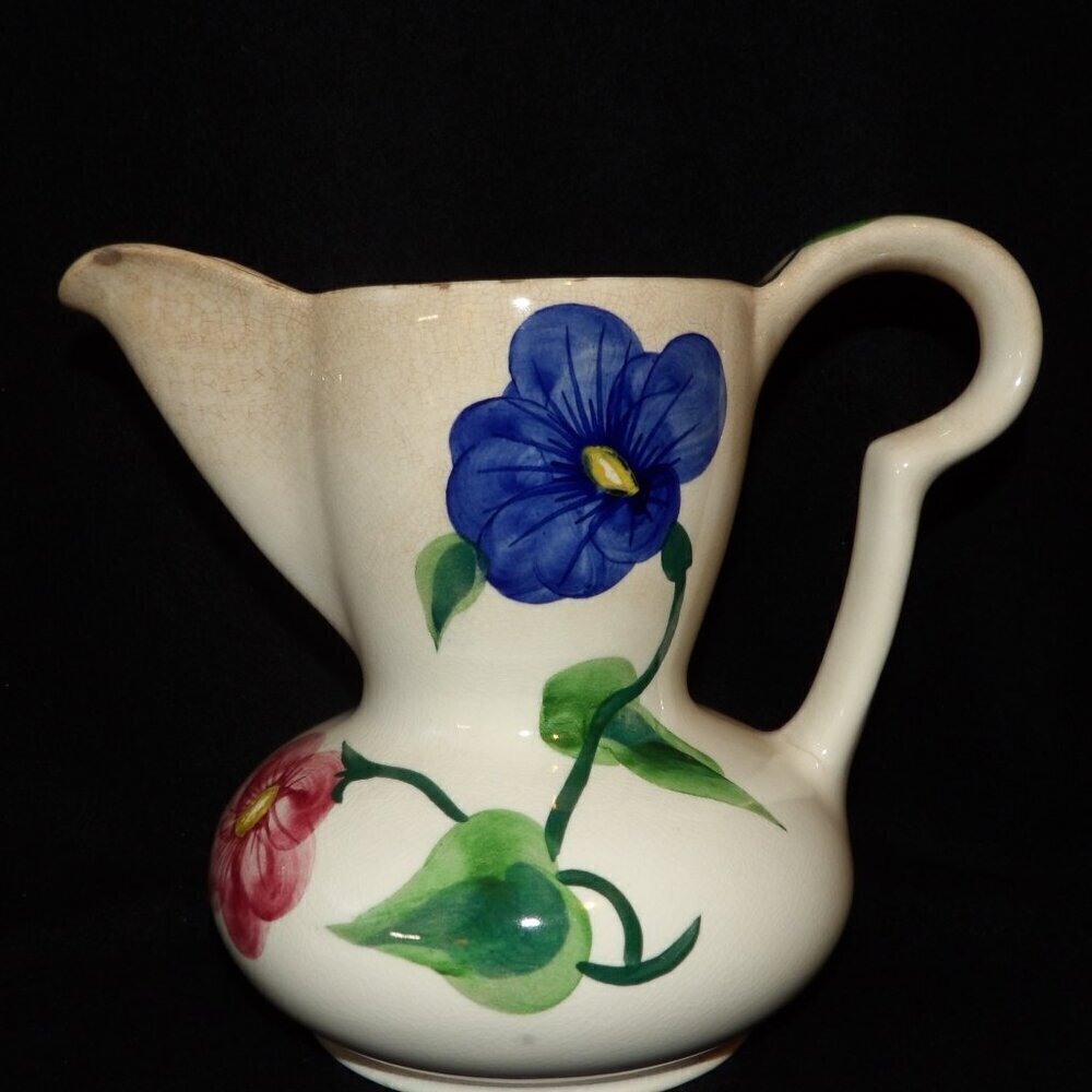 Antique Pitcher with Flowers